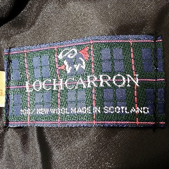 Lochcarron 100% New Wool Green & Blue Plaid Tam O'Shanter Scotland Hat - Picture 8 of 9